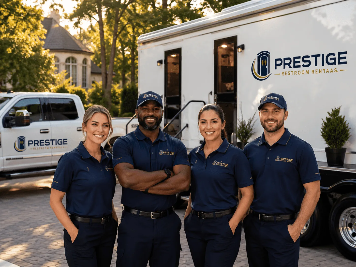 Trusted Luxury Portable Restrooms company in Riverdale, ND